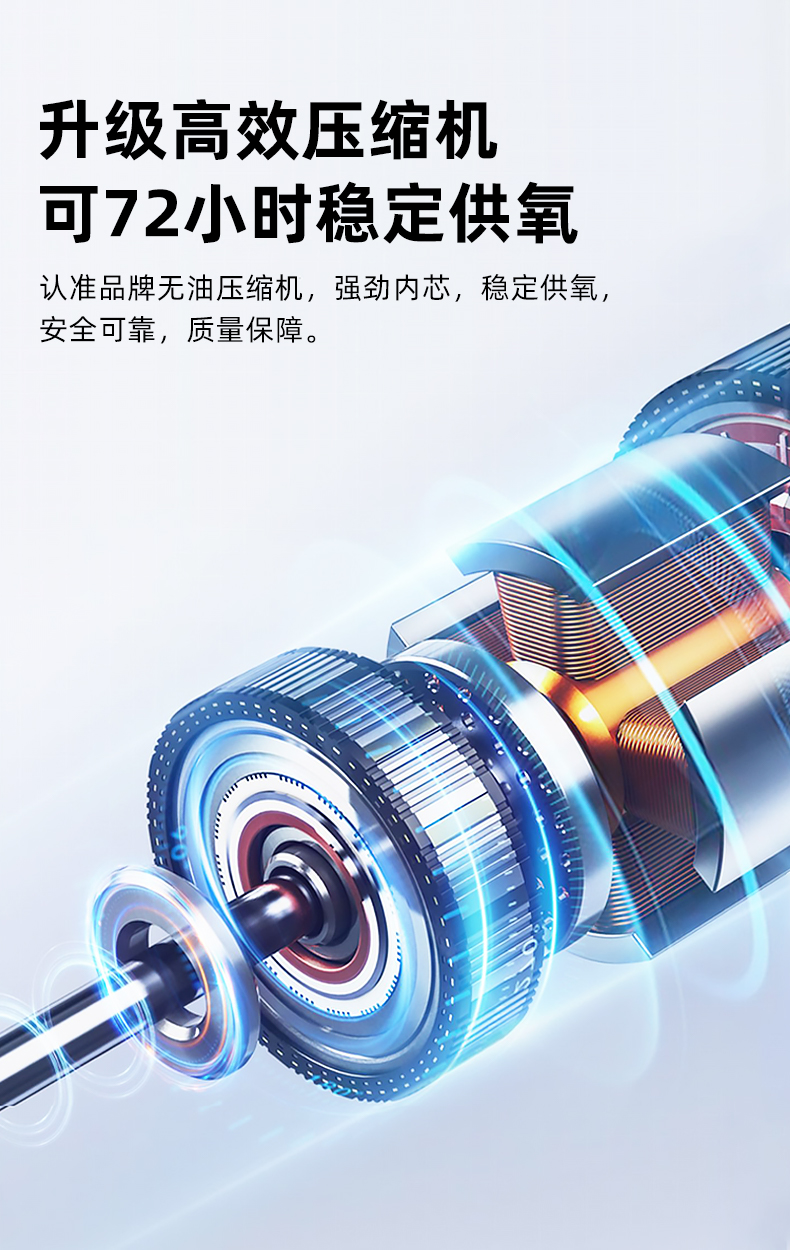 医健美5L高流量制氧机